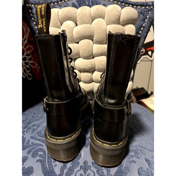RARE Dr Martens Jadon Hi Stud Buckle Size 9/EU 41 - Picture 5 of 8